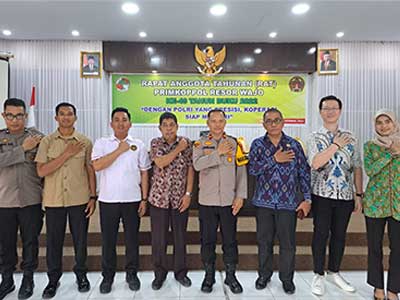 Acara RAT Primkoppol Wajo Sulawesi Selatan